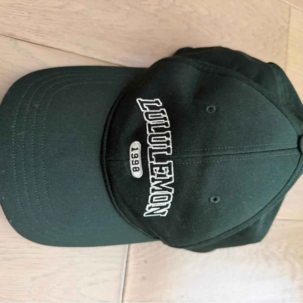 lululemon athletica Forest Green Baseball Cap with White Logo